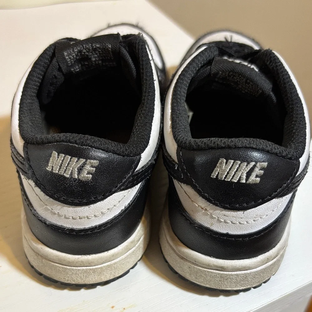 Nike Kids Black and White Sneakers